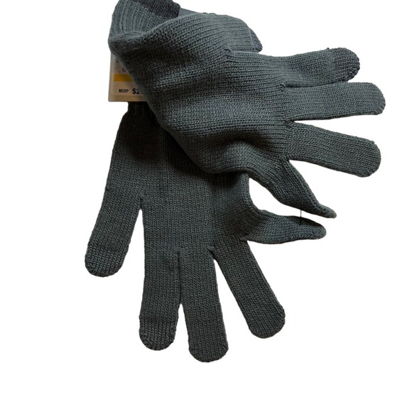 Under Armour Mens Halftime Tech‎ Gloves Grey Size Medium New - Picture 3 of 6